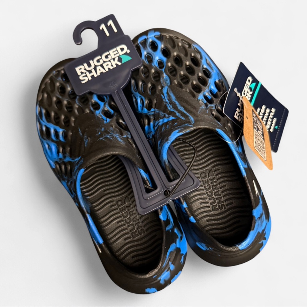 Rugged Shark Toddler Slip on Water Sneakers - Picture 2 of 6